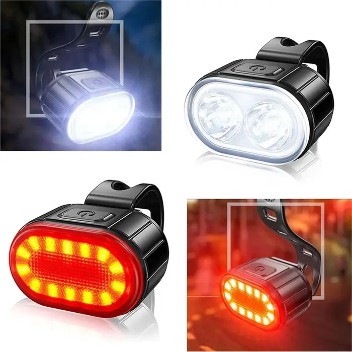 Feux de vélo LED lampe