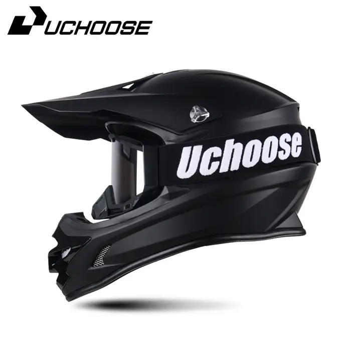 UCHOOSE tout-terrain montagne intégral casque de motobiker classique vélo vtt casque de course motoc