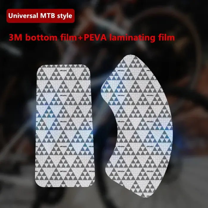 READU vélo pédalier coque autocollant de protection 3M vélo Paster résistant aux rayures protecteur