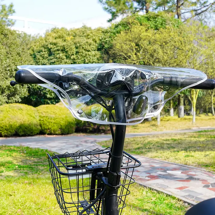 1/2/3 pièces Housse de protection universelle pour guidon de trottinette électrique et vélo, protection contre la pluie