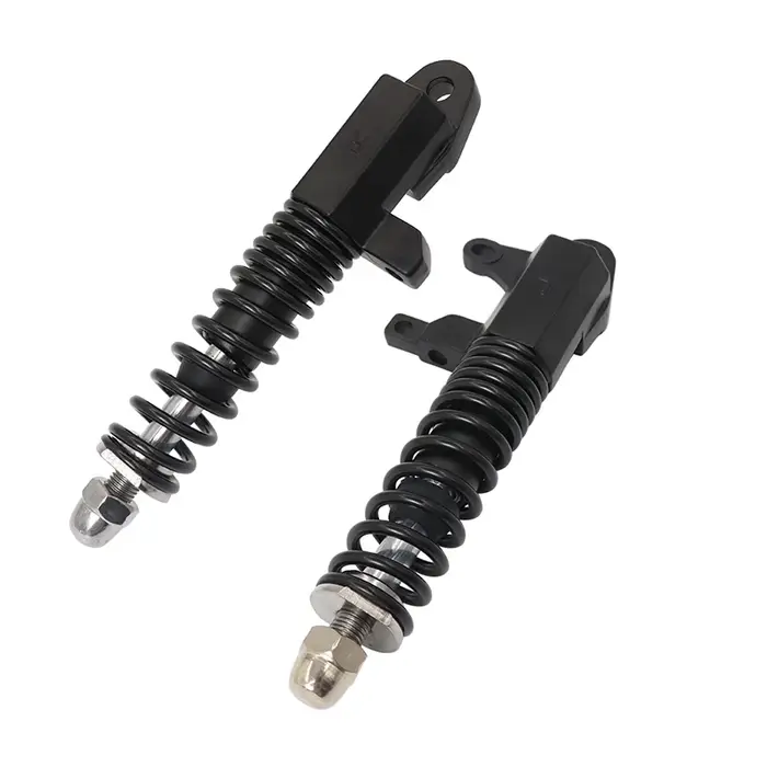 Amortisseur 10 pouces Scooter électrique fourche avant choc hydraulique roue antichoc ressort rebond