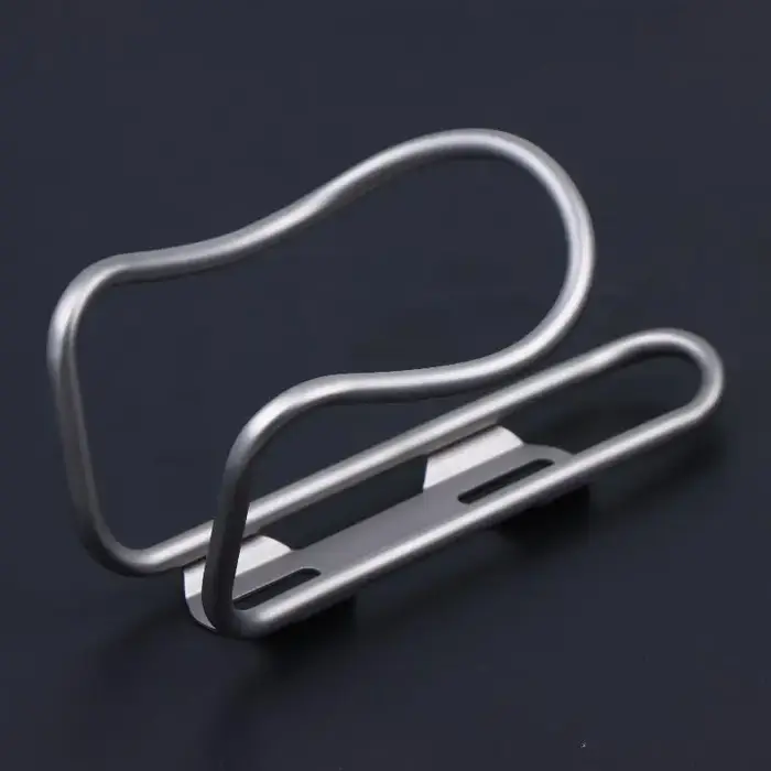 Porte-bidon de vélo en alliage de titane, léger, 750 ml, ajustement sécurisé, antirouille, pour le c