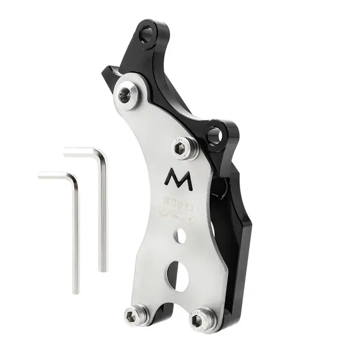 Adaptateur de frein à disque pour vélo, accessoires de conversion robustes pour roue arrière, conver