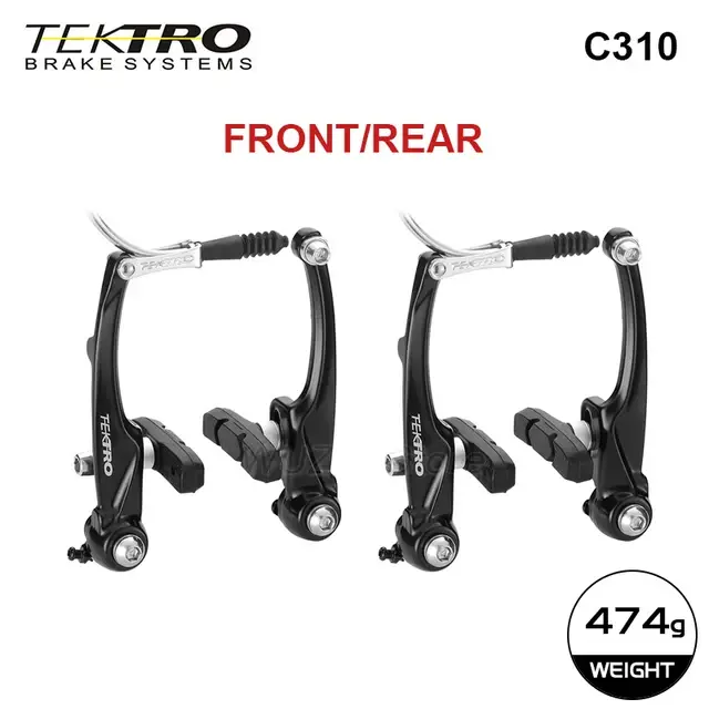 Jeu d'étriers de freins hydrauliques C310 pour VTT