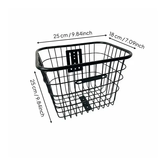 Panier avant pour vélo électrique