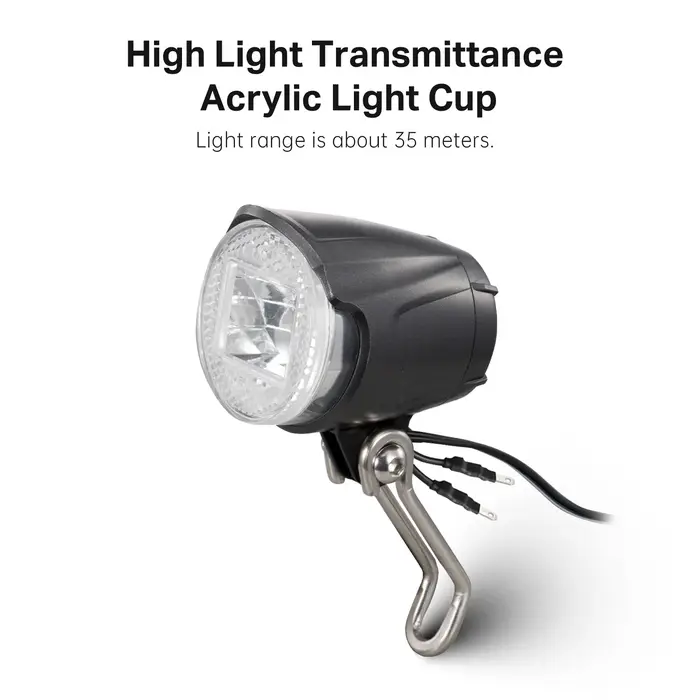 Lumière de vélo électrique 40 LUX 6-48V