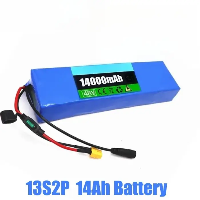 Carte de Protection de Circuit BMS intégrée pour scooter électrique, 13S2P 18650 48V 14000mAh/20000m