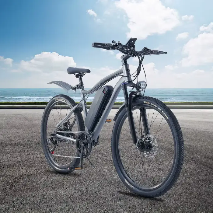 Vélo électrique 36V 350W pour adultes |   26 pouces Shimano 7 vitesses |   Batterie amovible et cadr