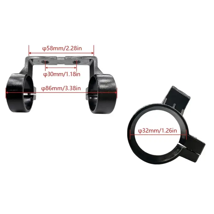 Offre spéciale tout nouveau support d'affichage d'articles de sport de haute qualité e-bike pour KT-LCD3 plastique