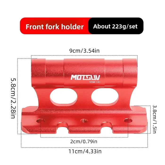 Support de fixation rapide pour fourche avant de vélo, porte-vélo de toit pour roue arrière, accessoire de transport de vélo