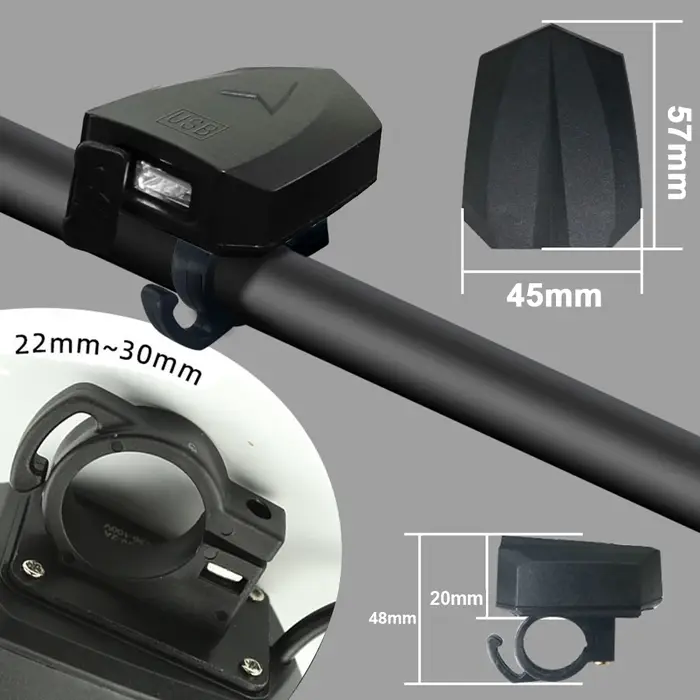 Chargeur USB pour vélo électrique