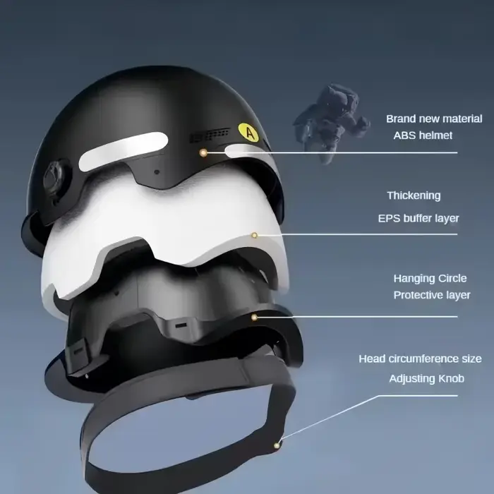 Casque de vélo électrique certifié 3C pour adultes