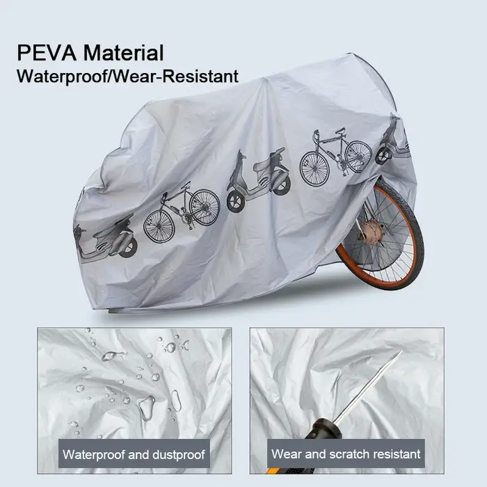 Housse de pluie pour vélo