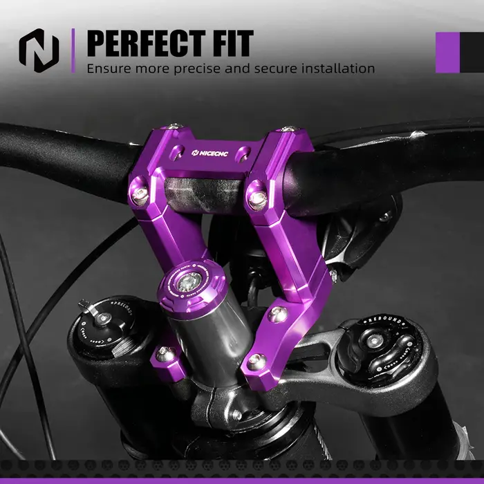 NICECNC pour 2024 Surron Light Bee X S L1E vélo de saleté électrique barre de guidon avant support de montage fourche Kit de noyau de Suspension