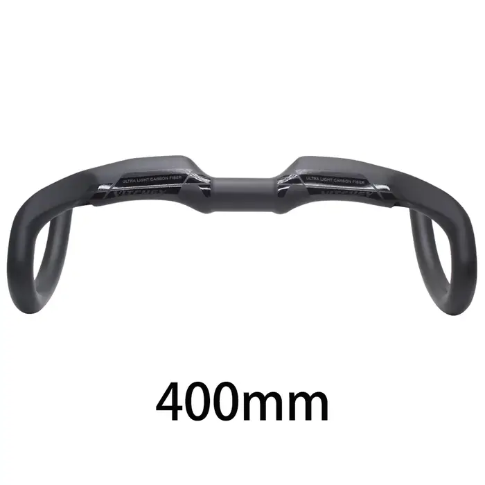 Vitchey T1000 Aero gravier guidon noir mat moitié routage interne