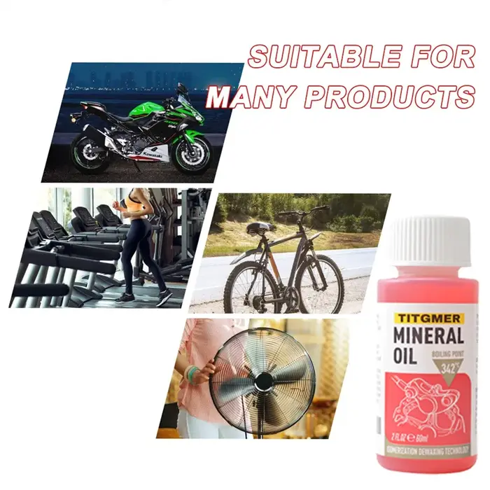 1/2/3/4/5/6PC 60ML frein de vélo système d'huile minérale fluide cyclisme VTT liquide