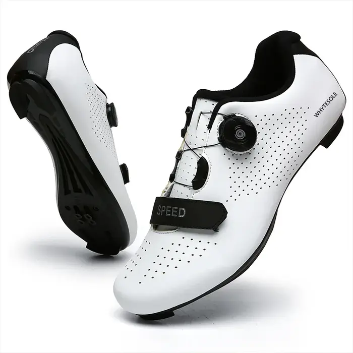 Whytesole hommes cyclisme Sneaker vtt chaussures plates taquet autobloquant VTT
