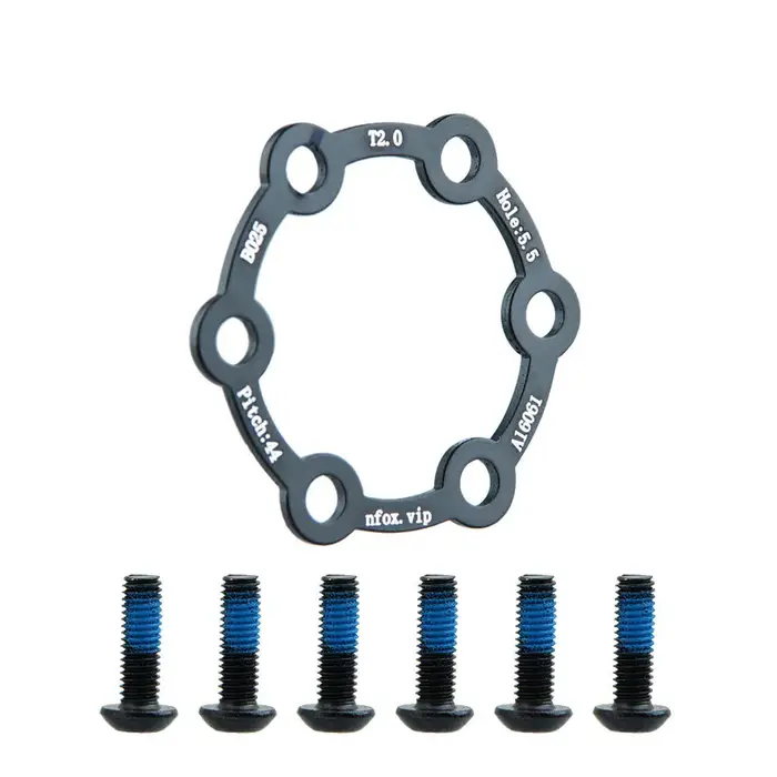 Disque de frein pour trottinette électrique, joints de 3 mm, rondelles de 2 mm pour vélo à 6 trous,