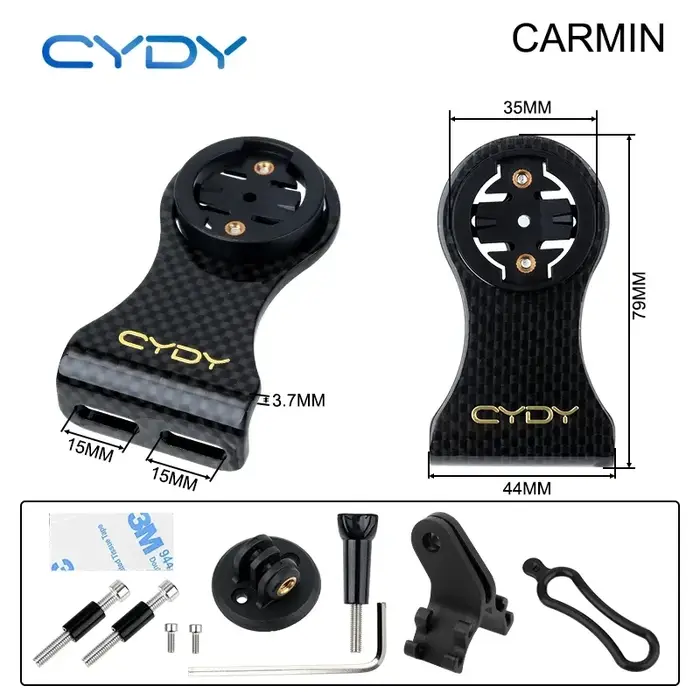 Ordinateur de vélo VTT en carbone