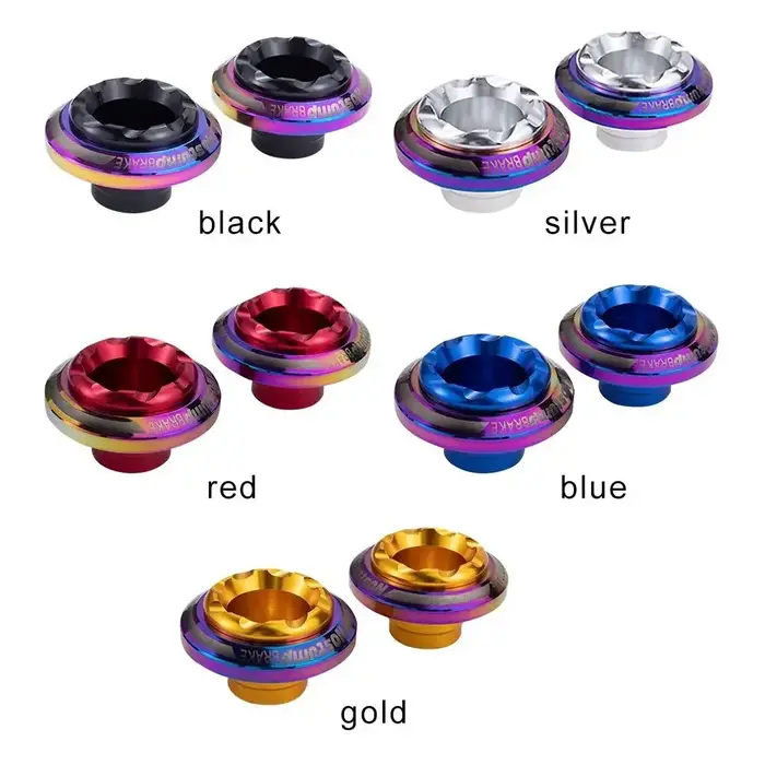 Protections anti-chute et amortisseurs de chocs en alliage d'aluminium pour scooter électrique moto et vélo urbain noir jaune