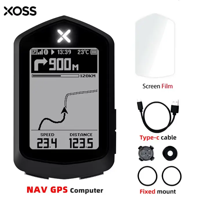 IGPSPORT – ordinateur de cyclisme GPS IGS520, avec accélérateur intégré ANT +, bluetooth 5.0, notifi