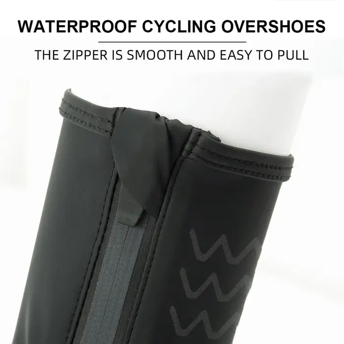 Ykywbike-Couvre-chaussures de cyclisme imperméables, couvre-chaussures de vélo, coupe-vent, VTT, pro