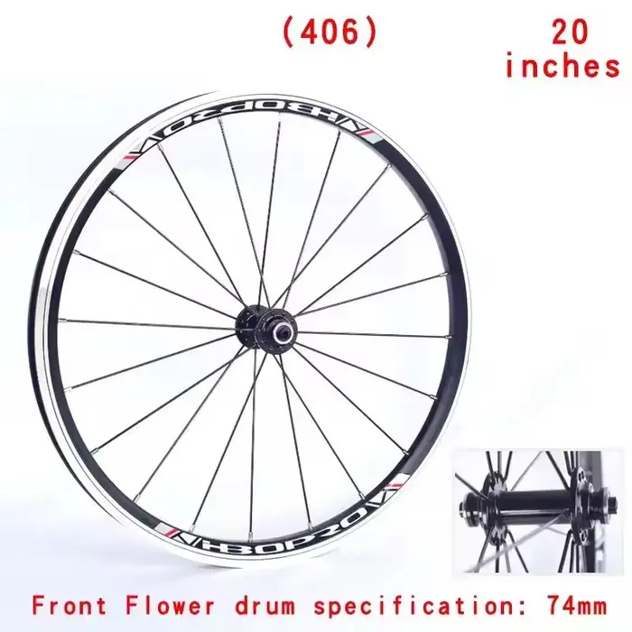 Novatec 20 pouces pliant vélo roues en alliage d'aluminium roues A271F372SB V frein 4 roulements 7-1