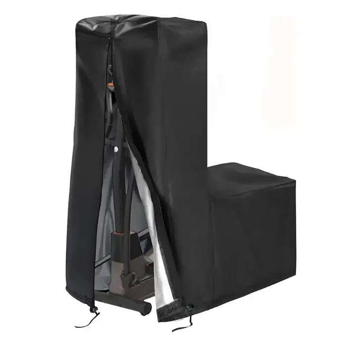 Housse de protection anti-poussière imperméable en tissu Oxford noir