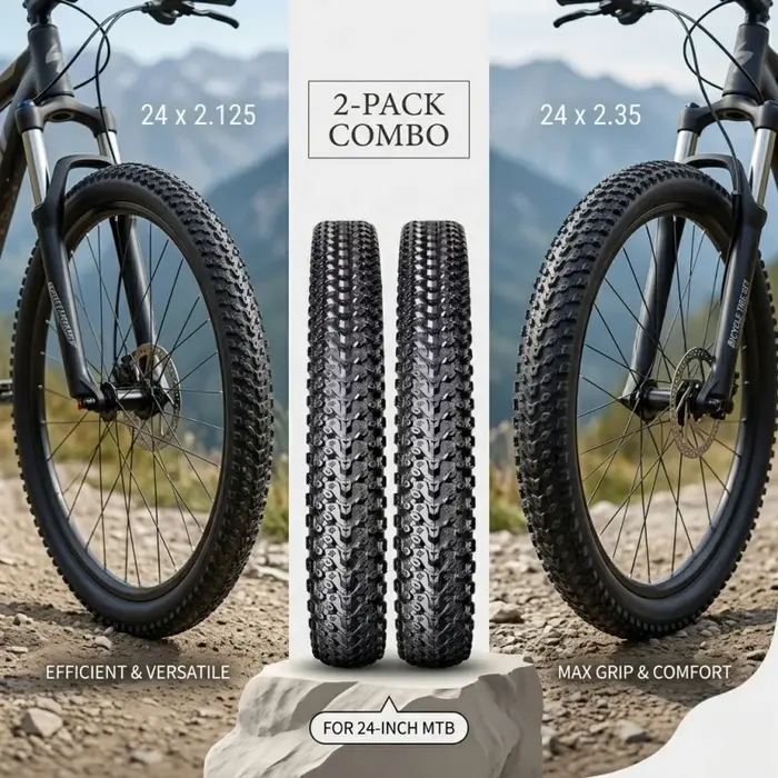 Pneus de vélo 24 pouces 24x2.125 24x2.35