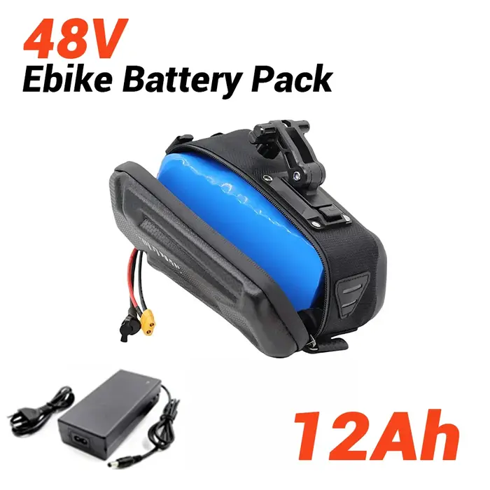 Batterie de vélo électrique 48v 36v 10Ah 12Ah