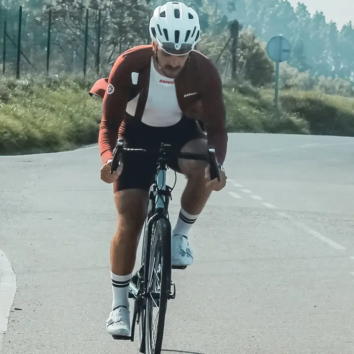 DAREVIE maillot de cyclisme sans couture Compression serré maillot de cyclisme pour hommes respirant