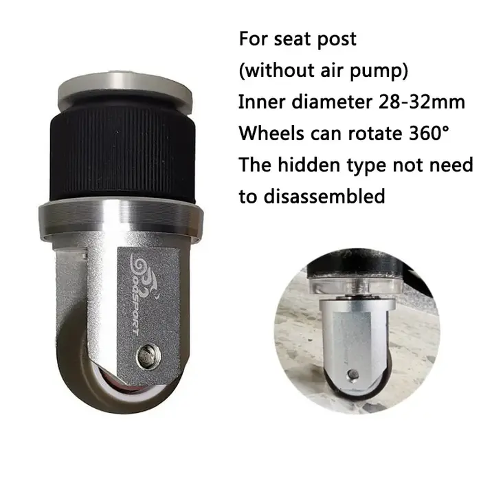 Roues auxiliaires pour vélo pliant