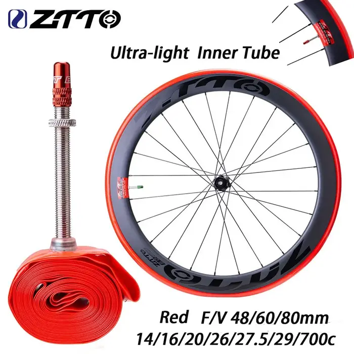 Chambre à Air Ultralégère en TPU pour Vélo de Route