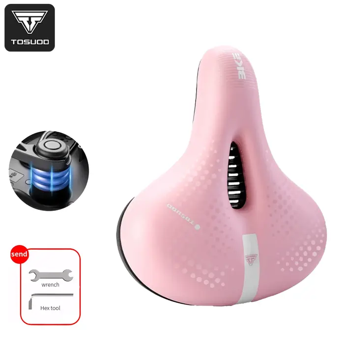 TOSUOD siège de vélo respirant doux et confortable selle