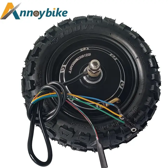 Moteur de scooter électrique puissant à double entraînement de 11 pouces, 5600W, 52V60V1600W2800W300