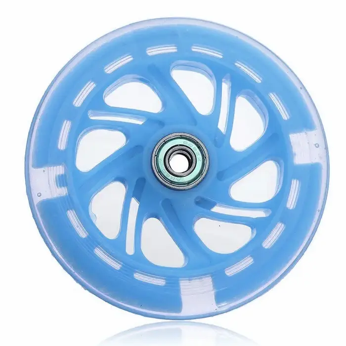 LED Flash roue de Scooter lumières clignotantes PU enfants