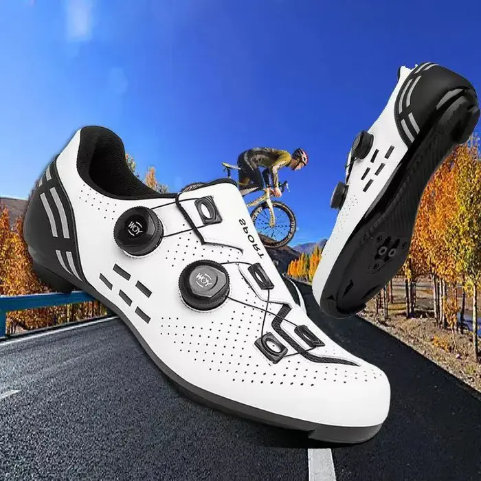 Chaussures de cyclisme pour hommes et femmes compatibles avec les clips Look Delta SPD