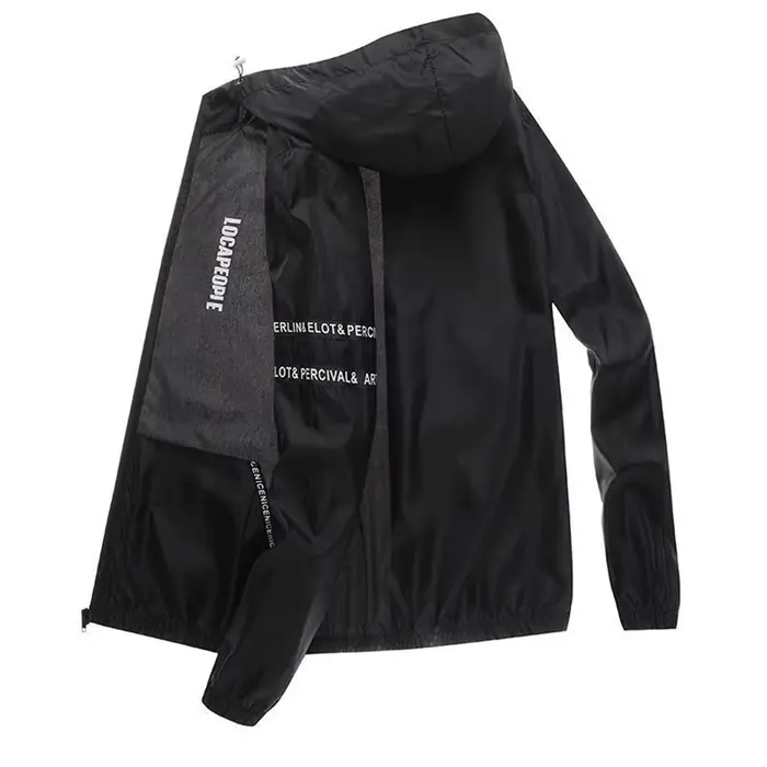 Protection solaire homme été cyclisme veste sport décontracté jeunesse manteau Anti-UV Sports de ple