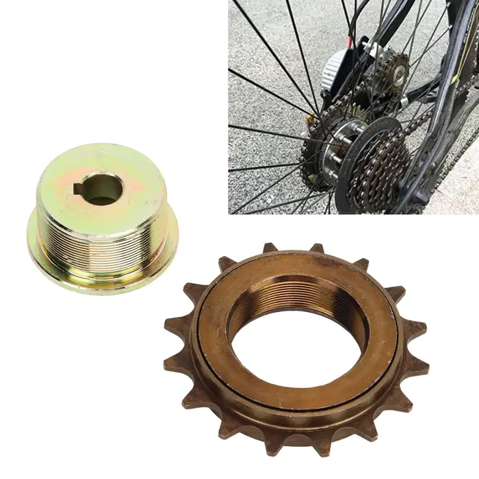 Kit d'adaptation de roue libre à entraînement gauche, construction robuste en fer, installation facile, excellentes pièces pour moteur MY1016Z MY1016 MY1018 MY1020