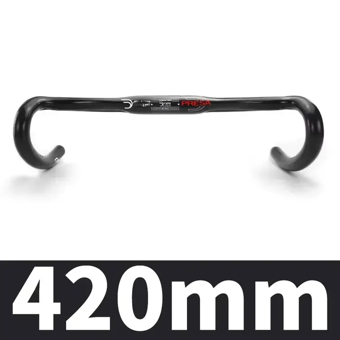 Guidon de vélo de route DEDA en fibre de carbone T800