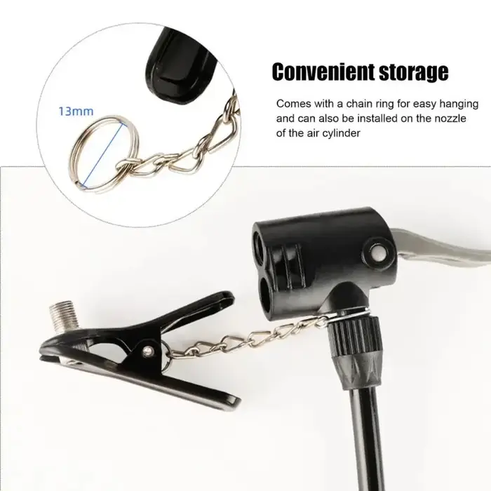 Adaptateur de valve pour pompe à vélo - Tête