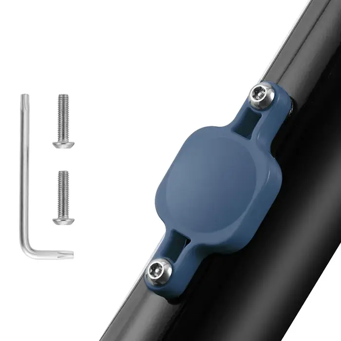 Localisateur de montage de vélo universel, pour AirTag, couvercle de protection, antivol, petit équipement