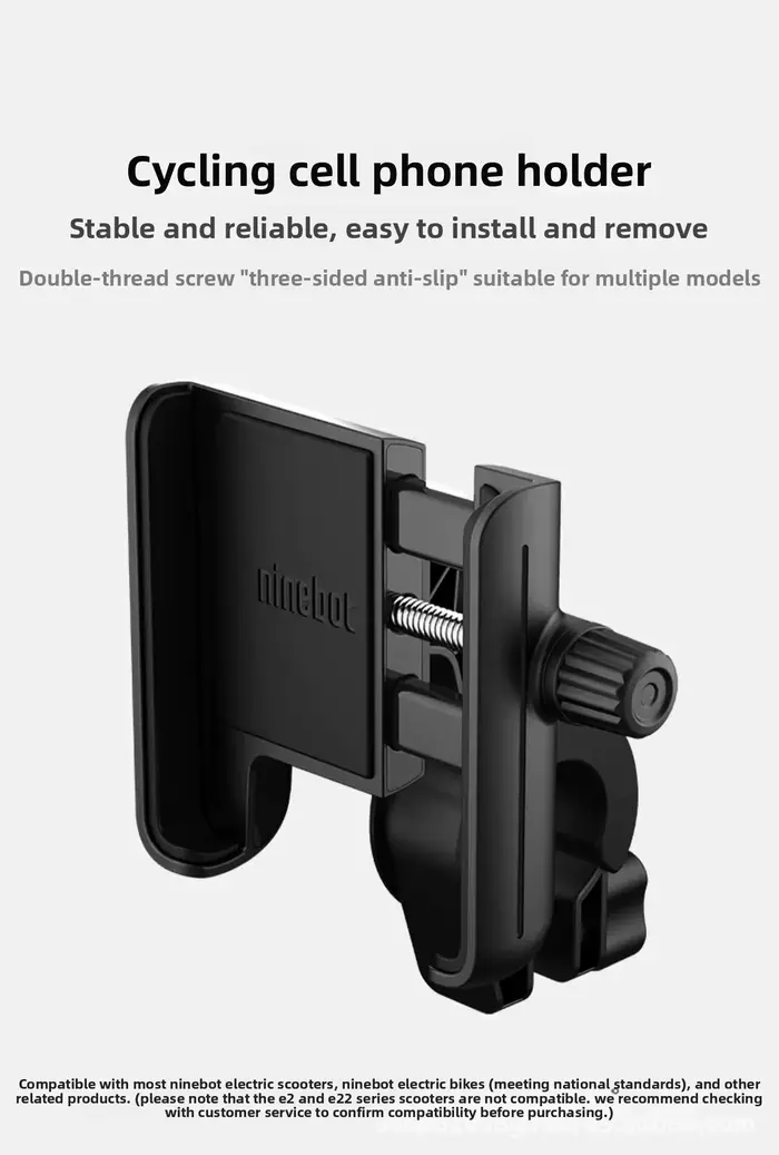 Support de téléphone pour Scooter électrique Ninebot ZT3 Pro Max G30 G30D G30LP G2 G65