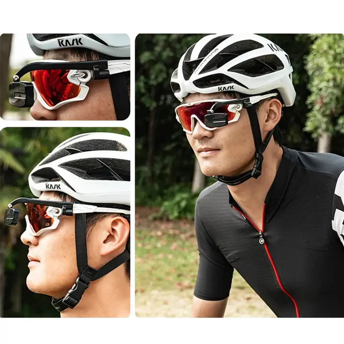 Miroir rétroviseur pour lunettes de cyclisme