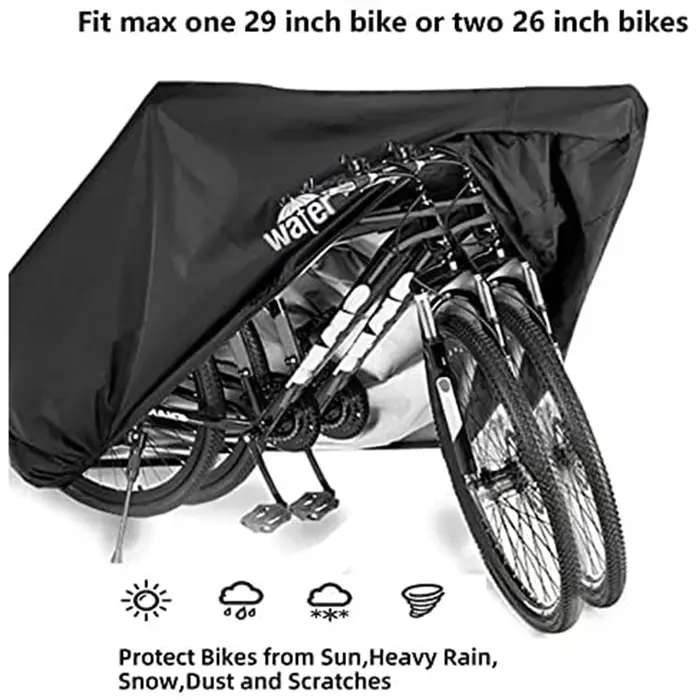 Juste imperméable pour 1 ou 2 vélos