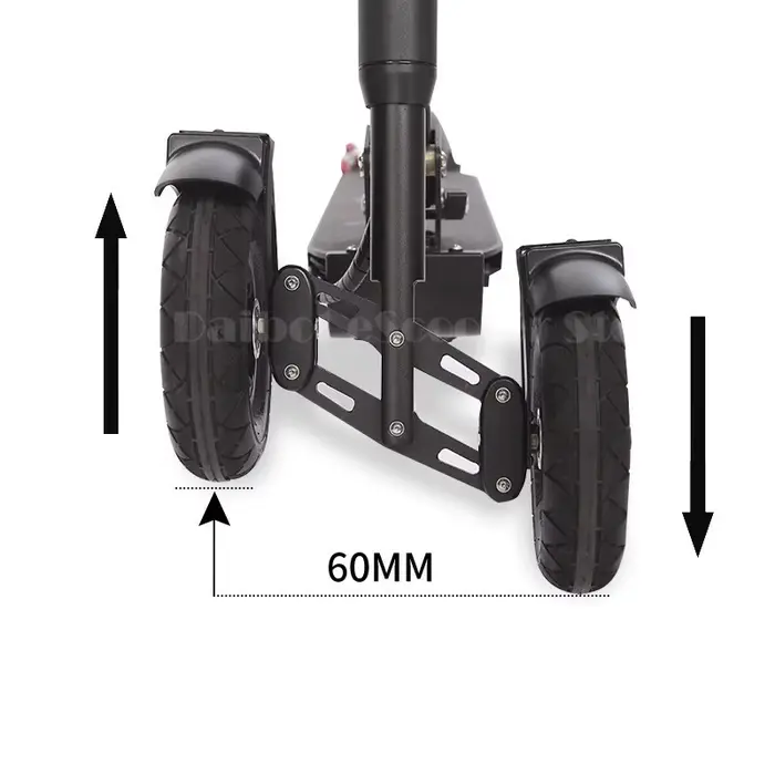 Trottinette électrique pliante avec siège pour adultes