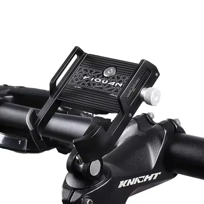 Support de téléphone en alliage d'aluminium pour vélo de route
