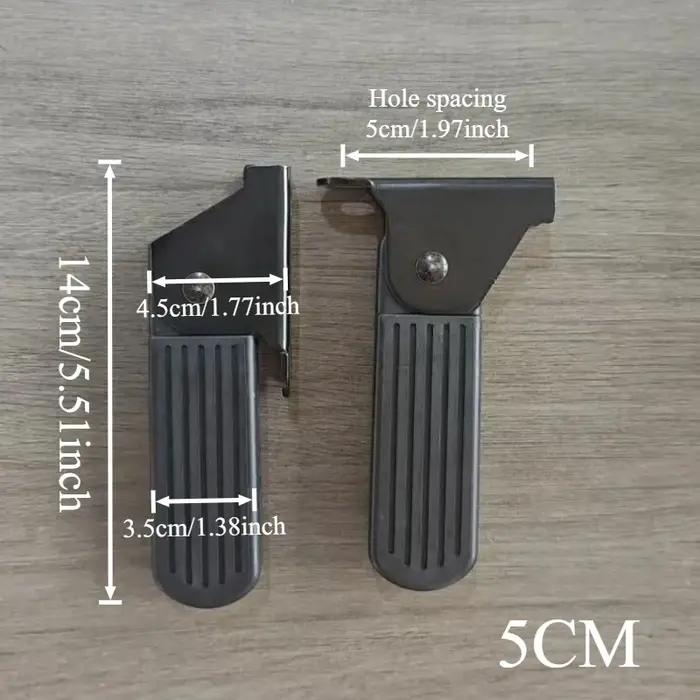 1 paire de pédales avant pliables pour vélo électrique