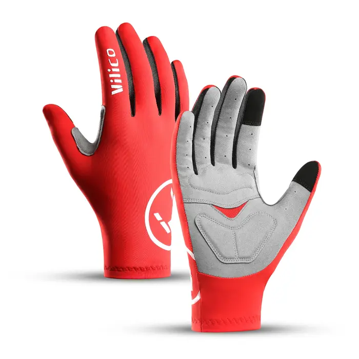 VILICO-Gants de Cyclisme Professionnels en Plein Air, avec Écran Tactile Sensible, Absorption des Chocs, Antidérapants, Résistants à l'Usure