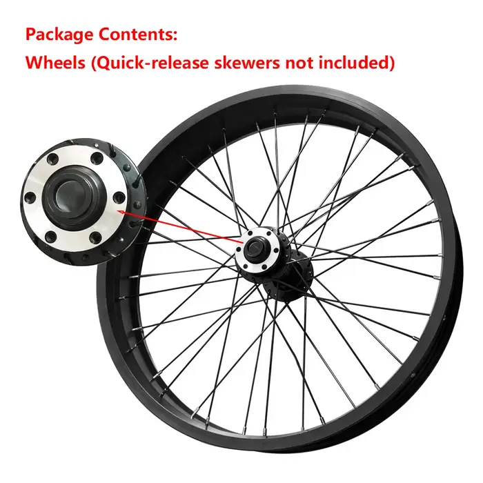 Roue de vélo en alliage d'aluminium